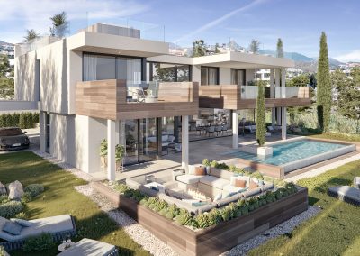 Moderne villa met 4 slaapkamers en prachtig uitzicht op zee