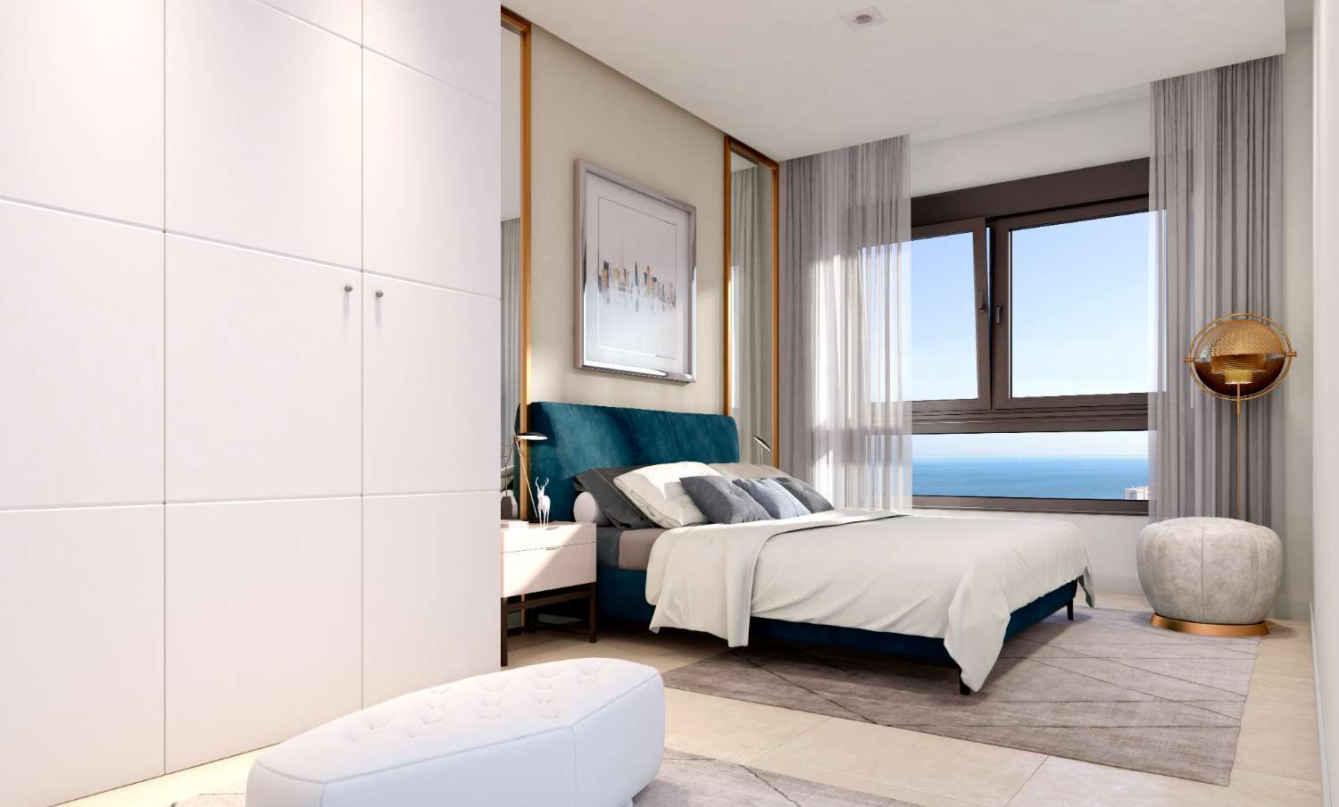 Spazioso appartamento con 3 camere da letto in una posizione privilegiata a pochi minuti dalla spiaggia con terrazza di 62 m2