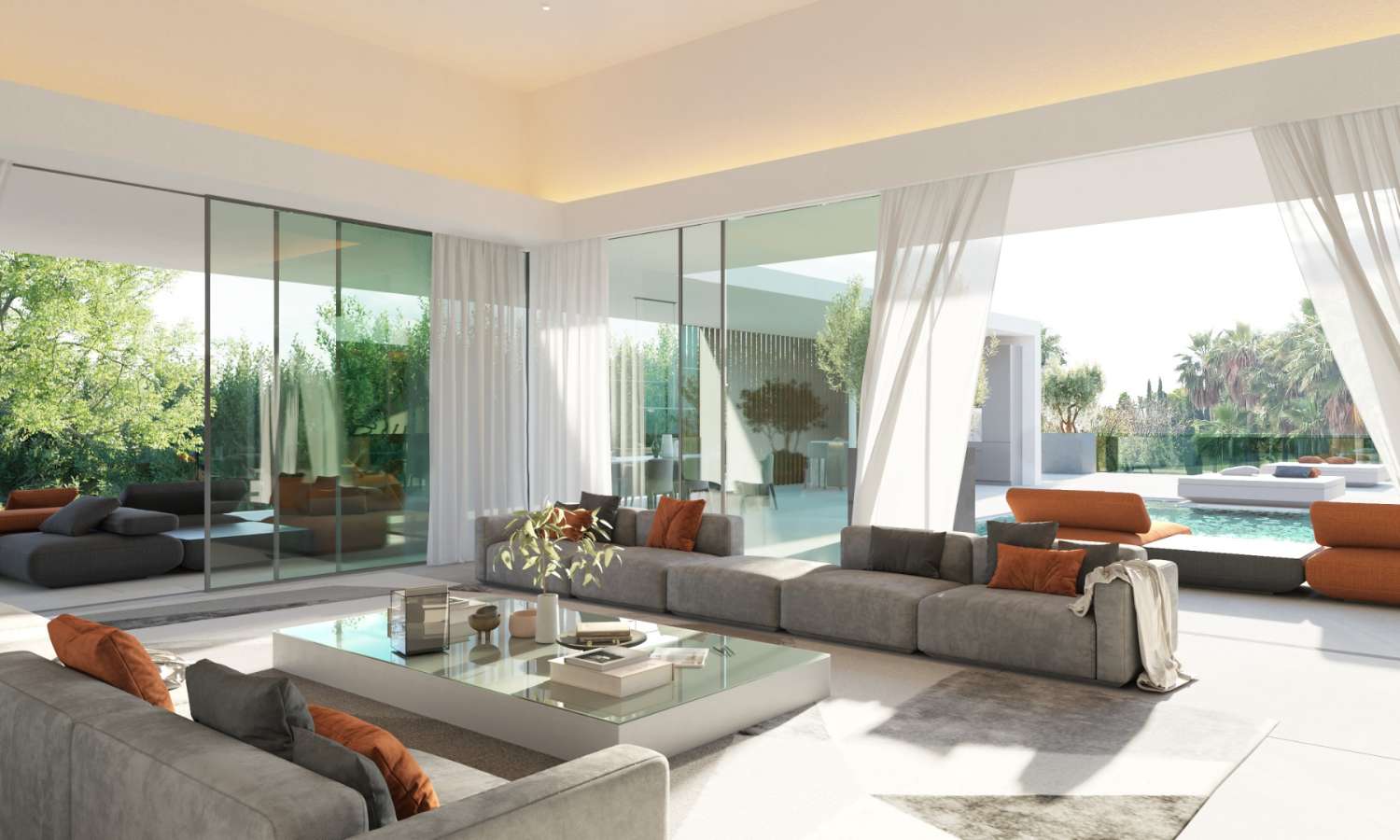 Villa de diseño vanguardista con las mejores calidades y servicio de conserjería en Resort