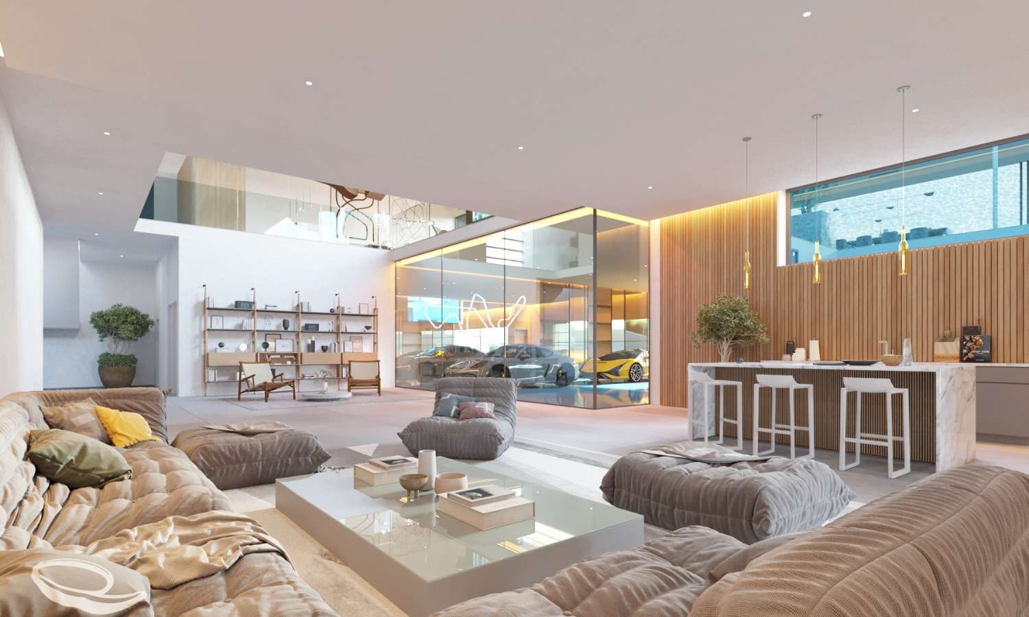 Villa de diseño vanguardista con las mejores calidades y servicio de conserjería en Resort