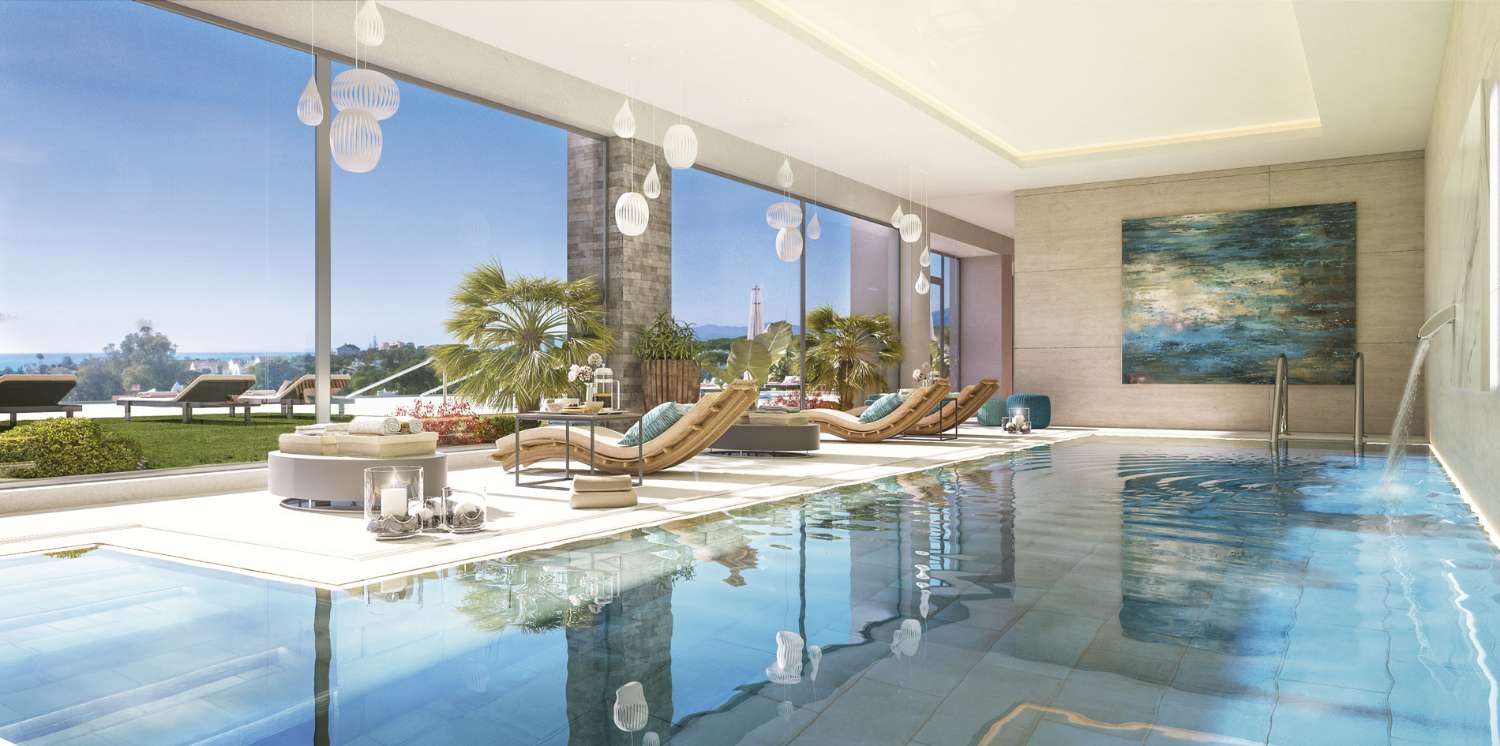 Sota amb alçada, dos dormitoris, dos banys amb jardí privat de 72 m2, a 361.000 €