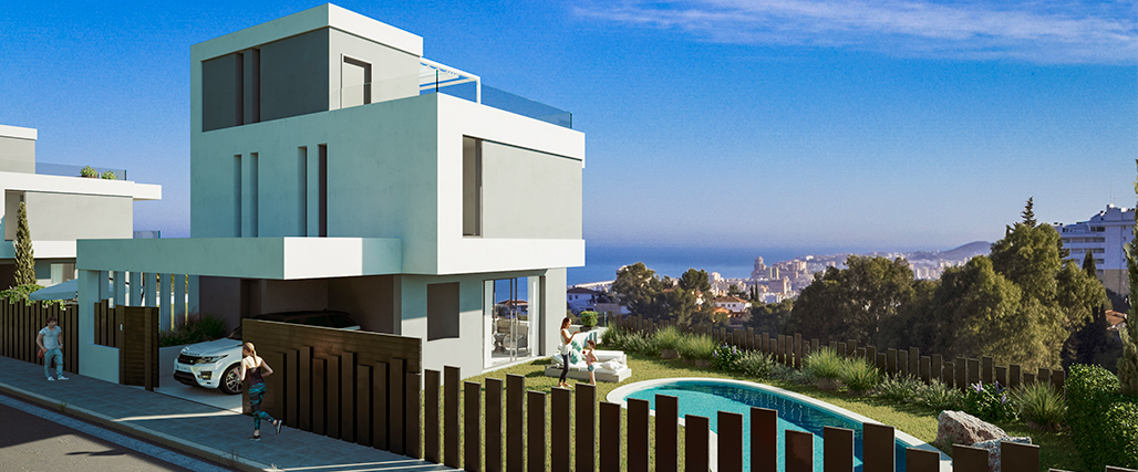 Storslått moderne villa til den beste prisen i Torreblanca med havutsikt