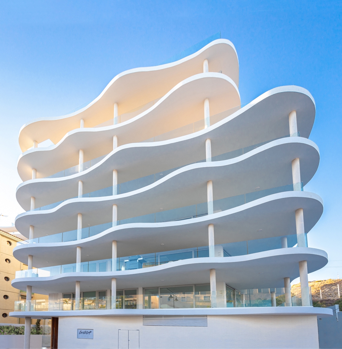 Främre duplex takvåning till havet i Carvajal beach