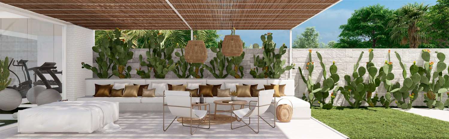 Tre roms leilighet med terrasse på 40 m2 i Nueva Andalucia