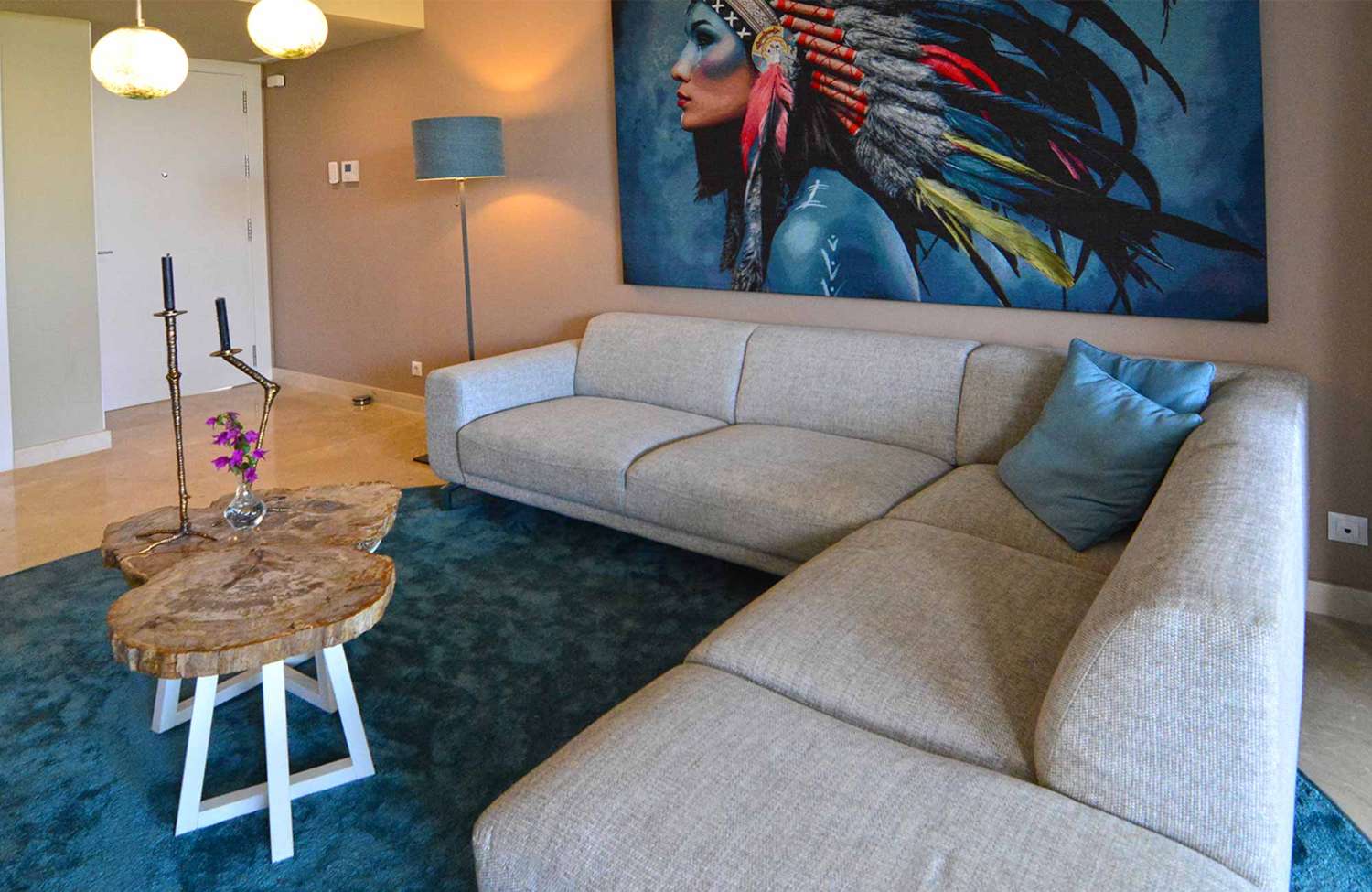 Vakker to-roms leilighet i første etasje i Marbella
